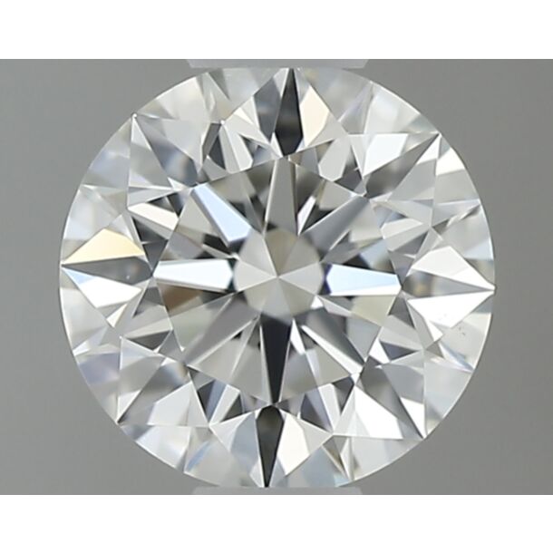 0.43 Carat Diamant Naturel de taille Brillant, Couleur H, Pureté VS1