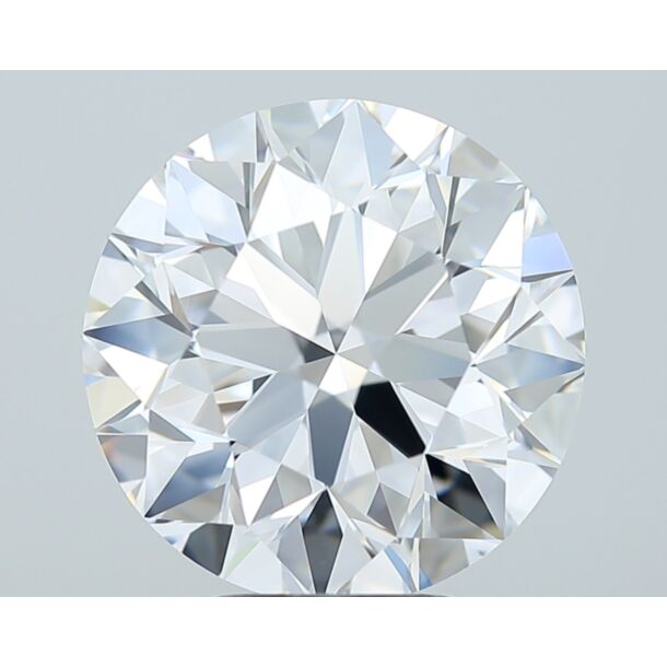 5.02 Carat Natural Diamond, Round Cut, Color D, Clarity VS1