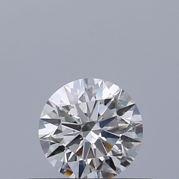 0.41 Karat Natürlicher Diamant Im Brillantschliff, Farbe F, Reinheit SI1