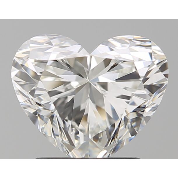2.01 Karat Natürlicher Diamant Im Herzschliff, Farbe I, Reinheit VVS2