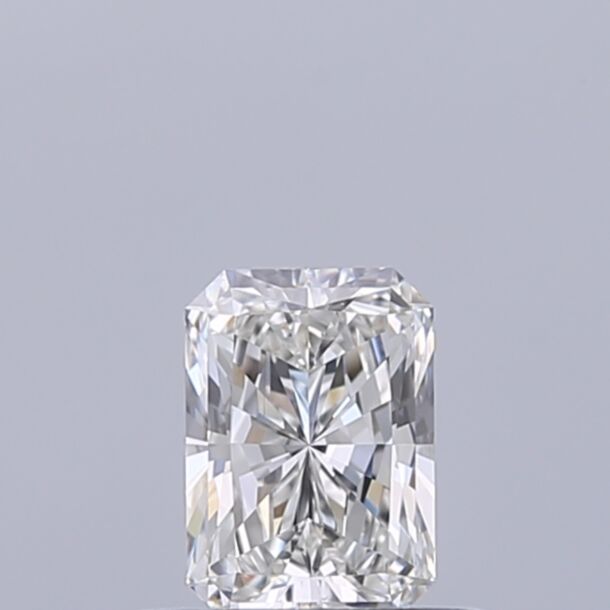 0.36 Carat Natural Diamond, Radiant Cut, Color F, Clarity IF 0.36 Carat Natural Diamond, Radiant Cut, Color F, Clarity IF