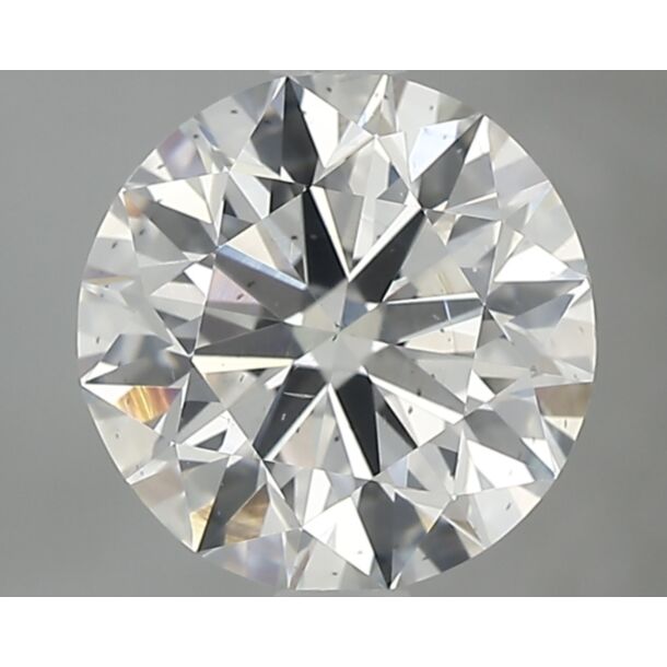 2 Carat Diamant Naturel de taille Brillant, Couleur G, Pureté SI1
