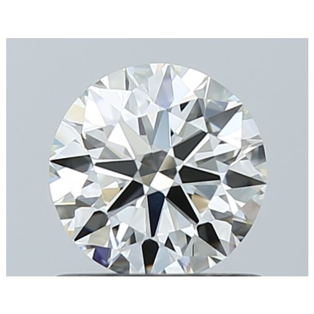 0.85 Carat Natural Diamond, Round Cut, Color I, Clarity IF