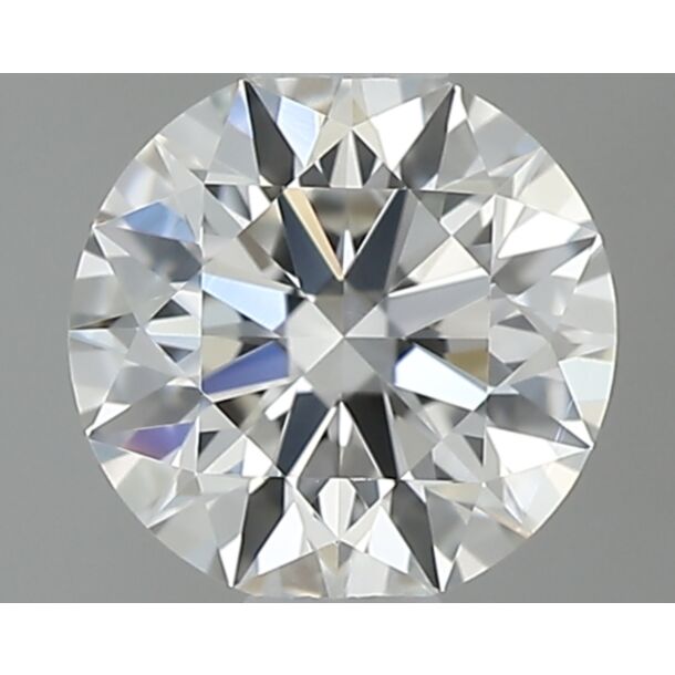 0.42 Carat Diamant Naturel de taille Brillant, Couleur H, Pureté VVS2