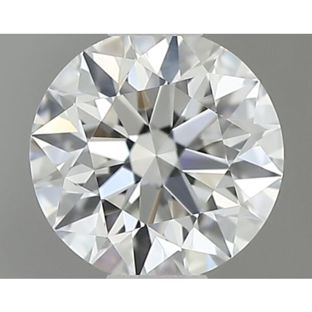 0.4 Carat Diamant Naturel de taille Brillant, Couleur H, Pureté VVS1