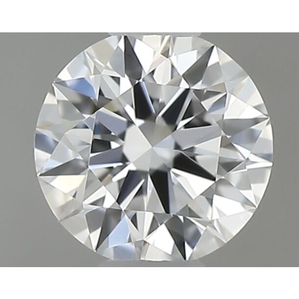 0.31 Carat Natural Diamond, Round Cut, Color D, Clarity VS1