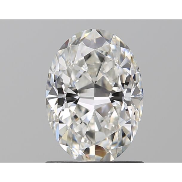 1.2 Carat Natural Diamond, Oval Cut, Color G, Clarity VS2