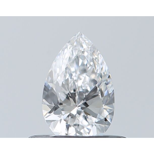0.4 Karat Natürlicher Diamant Im Tropfenschliff, Farbe D, Reinheit VVS2