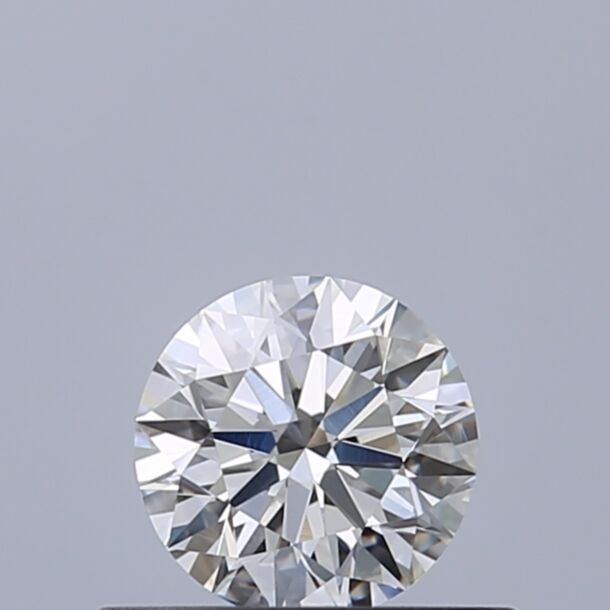0.4 Karat Natürlicher Diamant Im Brillantschliff, Farbe H, Reinheit VVS2