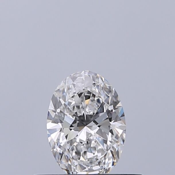 0.31 Carat Natural Diamond, Oval Cut, Color E, Clarity IF