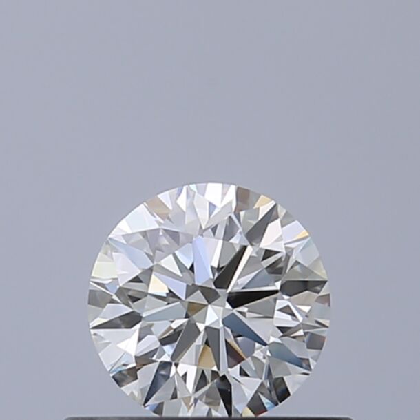 0.43 Carat Natural Diamond, Round Cut, Color H, Clarity VS2