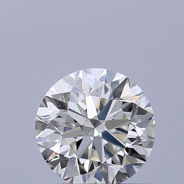 0.5 Karat Natürlicher Diamant Im Brillantschliff, Farbe I, Reinheit VS2