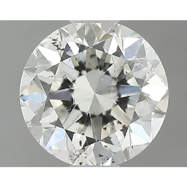 0.7 Carat Natural Diamond, Round Cut, Color I, Clarity SI1 0.7 Carat Natural Diamond, Round Cut, Color I, Clarity SI1