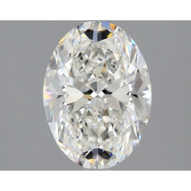 1.7 Carat Diamant Naturel de taille Oval, Couleur G, Pureté VS1