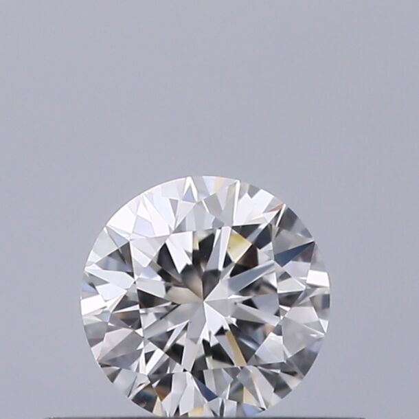 0.33 Carat Natural Diamond, Round Cut, Color F, Clarity VS1