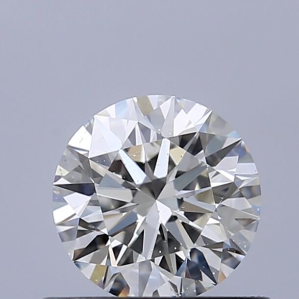 0.58 Karaat Natuurlijke Diamant met een Briljant vorm, Kleur I, Zuiverheid SI1