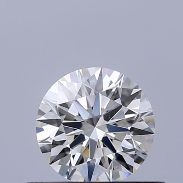 0.45 Karat Natürlicher Diamant Im Brillantschliff, Farbe H, Reinheit VS2