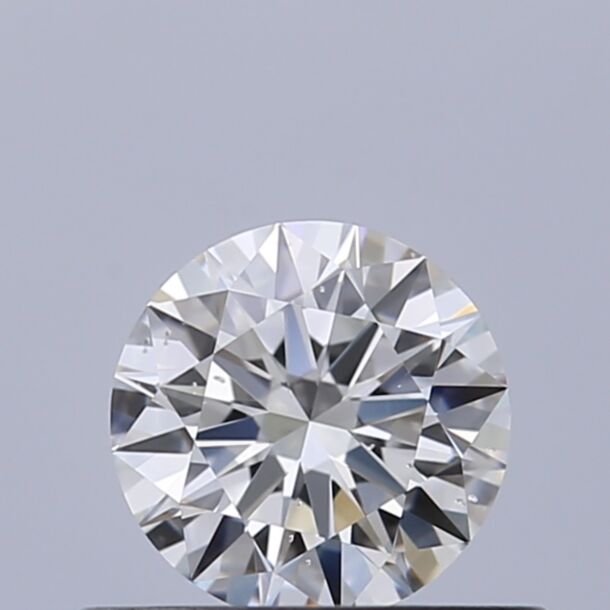 0.46 Karat Natürlicher Diamant Im Brillantschliff, Farbe H, Reinheit SI1