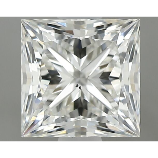 1 Karaat Natuurlijke Diamant met een Prinses vorm, Kleur I, Zuiverheid SI1