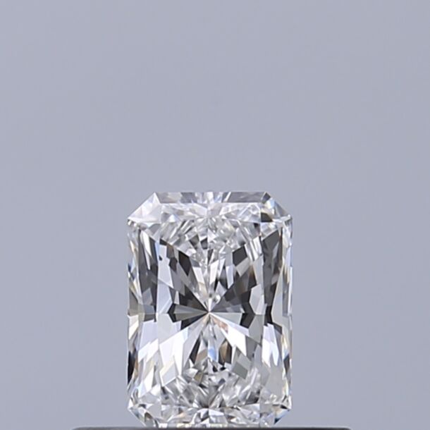 0.3 Carat Diamant Naturel de taille Radiant, Couleur D, Pureté IF
