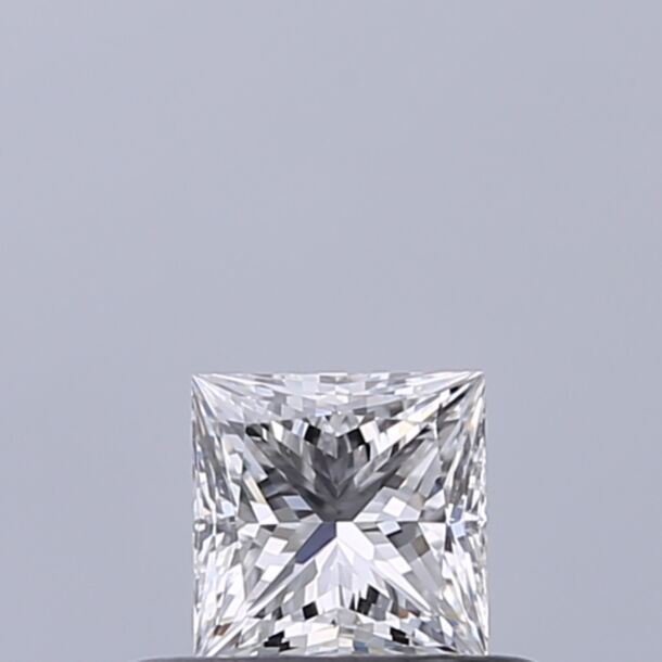0.35 Carat Diamant Naturel de taille Princesse, Couleur D, Pureté VVS1