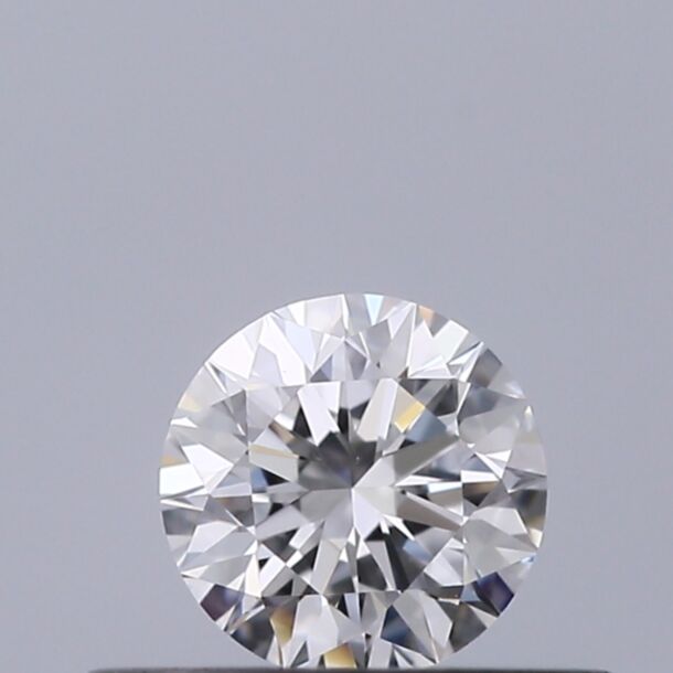0.3 Karaat Natuurlijke Diamant met een Briljant vorm, Kleur D, Zuiverheid VS1