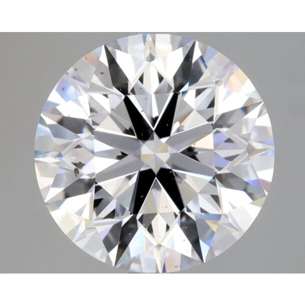 4.01 Carat Diamant Naturel de taille Brillant, Couleur D, Pureté SI1