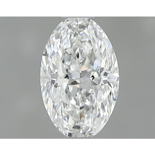 0.41 Carat Natural Diamond, Oval Cut, Color E, Clarity VS1