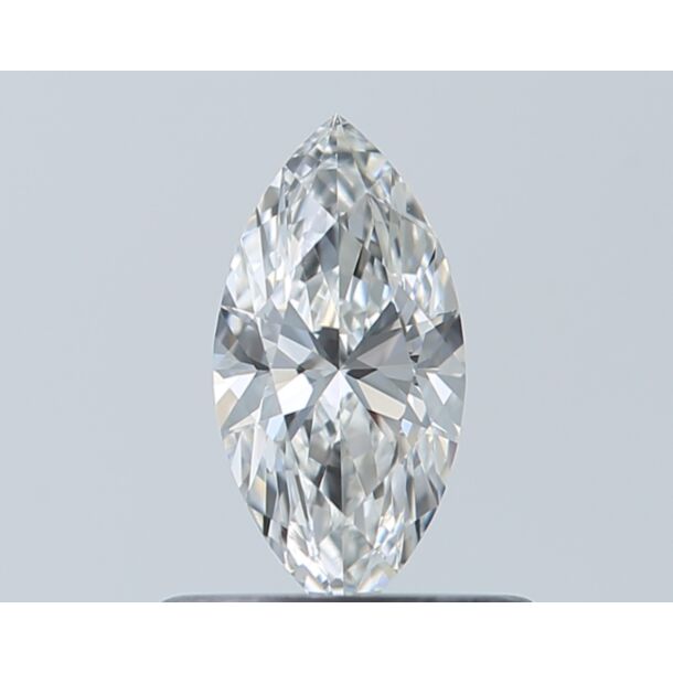 0.4 Carat Diamant Naturel de taille Marquise, Couleur G, Pureté VVS1