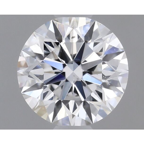 0.43 Carat Diamant Naturel de taille Brillant, Couleur D, Pureté SI1