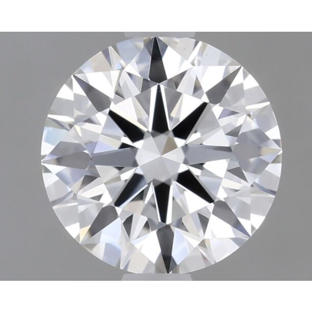 0.56 Carat Natural Diamond, Round Cut, Color F, Clarity VS1