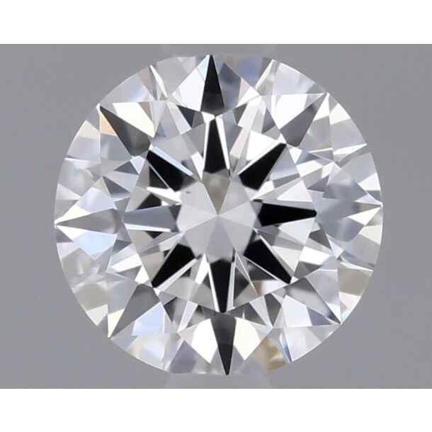 0.3 Carat Natural Diamond, Round Cut, Color D, Clarity VS1