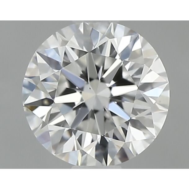 0.61 Karat Natürlicher Diamant Im Brillantschliff, Farbe F, Reinheit VS1