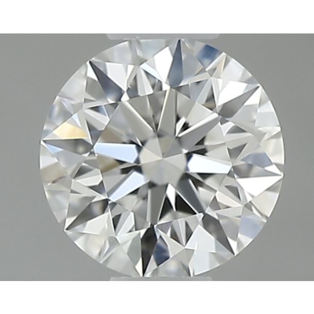 0.37 Carat Diamant Naturel de taille Brillant, Couleur G, Pureté VVS1