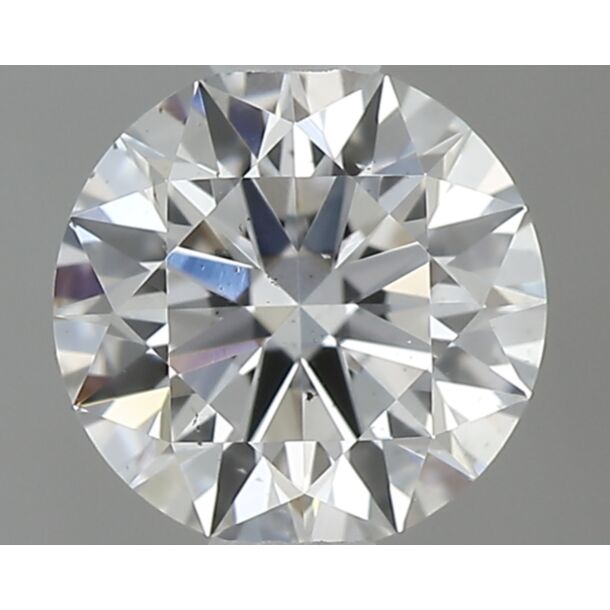 0.43 Karat Natürlicher Diamant Im Brillantschliff, Farbe F, Reinheit SI1