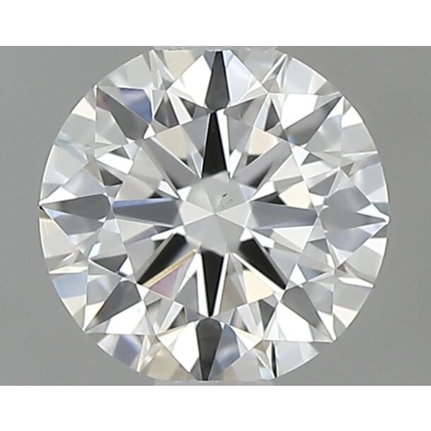 0.4 Carat Natural Diamond, Round Cut, Color G, Clarity VS2