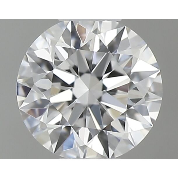 0.31 Carat Natural Diamond, Round Cut, Color D, Clarity VVS2