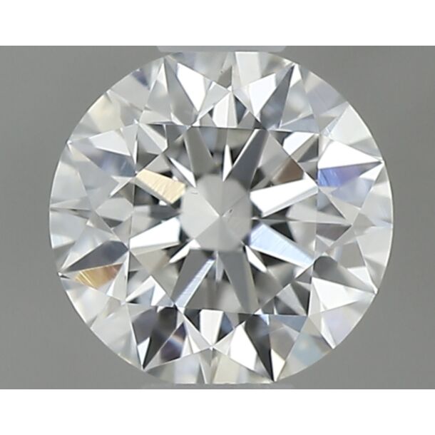 0.4 Carat Natural Diamond, Round Cut, Color G, Clarity VS2