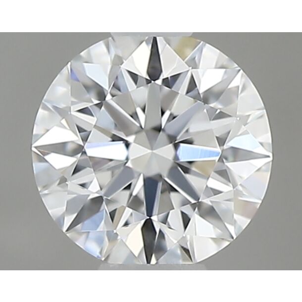 0.4 Carat Diamant Naturel de taille Brillant, Couleur D, Pureté VVS2