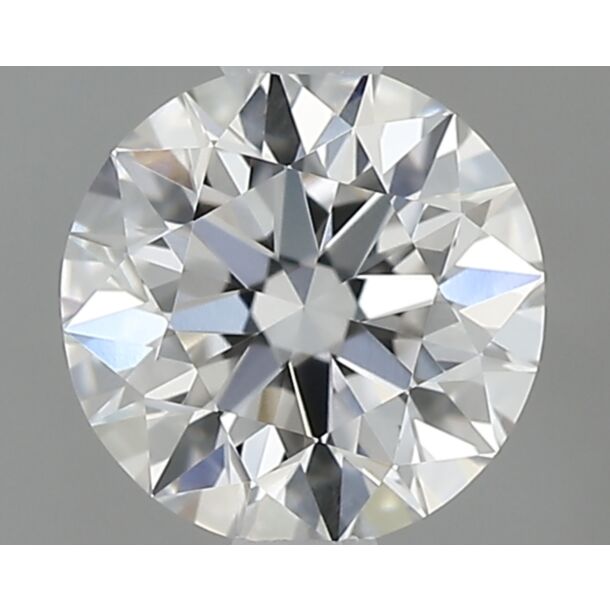 0.61 Karat Natürlicher Diamant Im Brillantschliff, Farbe F, Reinheit VVS1