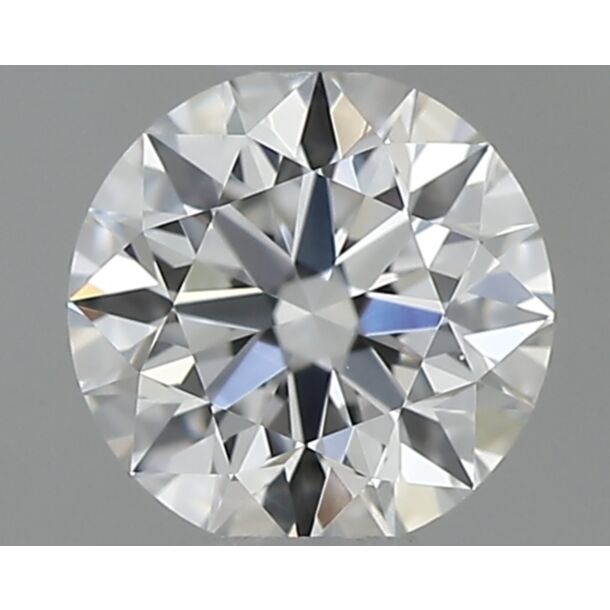 0.35 Carat Diamant Naturel de taille Brillant, Couleur D, Pureté VS2