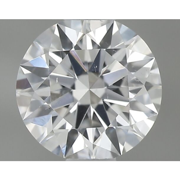 0.4 Carat Natural Diamond, Round Cut, Color E, Clarity SI1