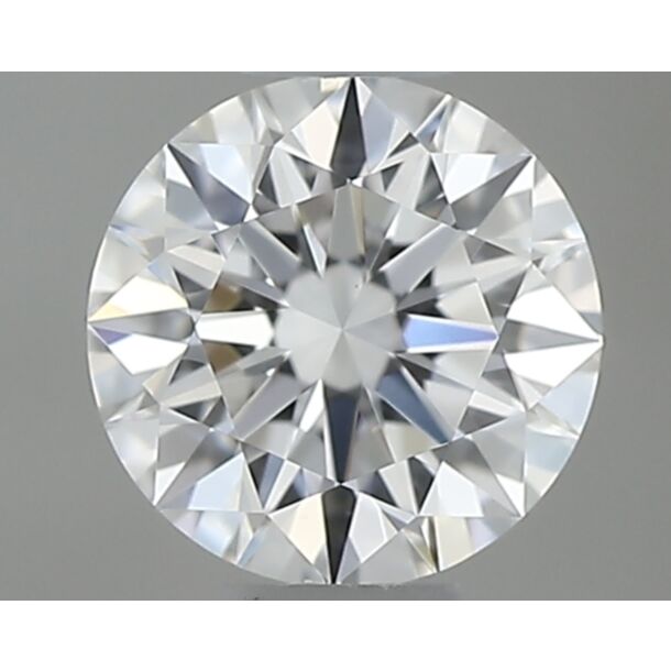 0.33 Carat Natural Diamond, Round Cut, Color D, Clarity VS1