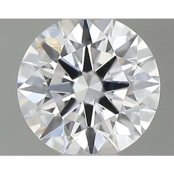0.33 Carat Natural Diamond, Round Cut, Color D, Clarity VS1