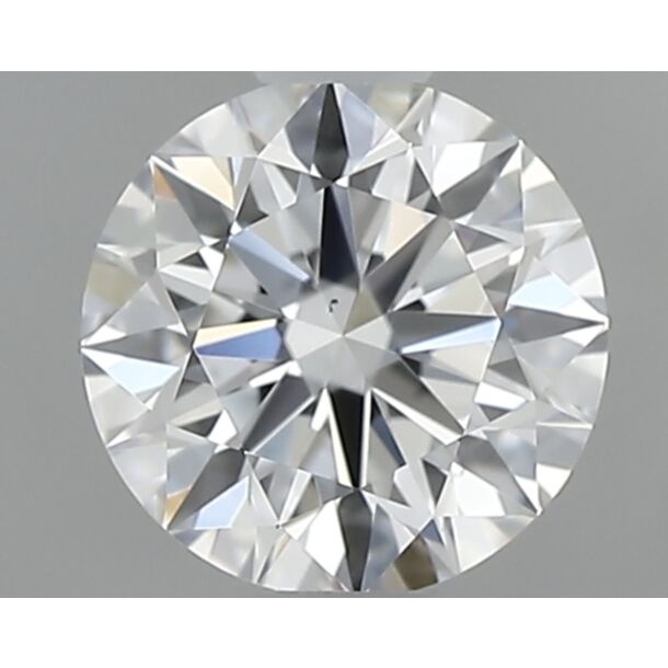 0.5 Karaat Natuurlijke Diamant met een Briljant vorm, Kleur D, Zuiverheid VS1