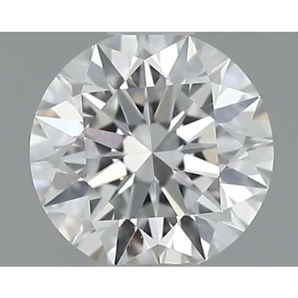 0.33 Carat Natural Diamond, Round Cut, Color E, Clarity VS2