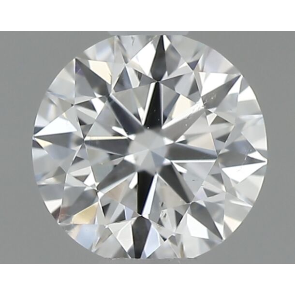 0.43 Carat Natural Diamond, Round Cut, Color F, Clarity SI1