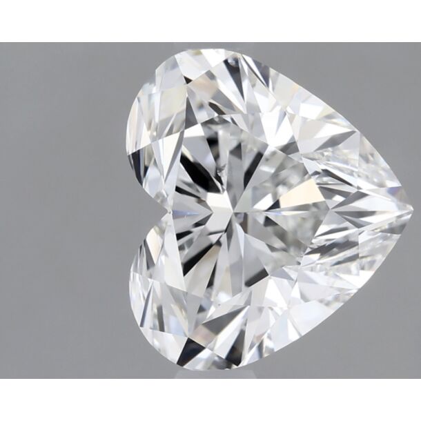 2.01 Karat Natürlicher Diamant Im Herzschliff, Farbe G, Reinheit SI1 2.01 Karat Natürlicher Diamant Im Herzschliff, Farbe G, Reinheit SI1
