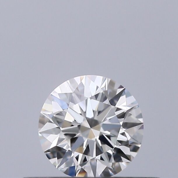 0.33 Carat Natural Diamond, Round Cut, Color G, Clarity VVS1