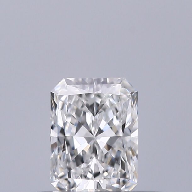 0.31 Carat Natural Diamond, Radiant Cut, Color E, Clarity VVS1